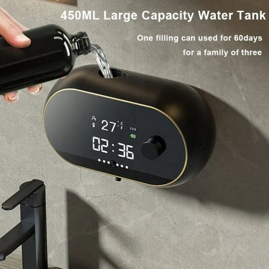 Automatic Liquid Foam Soap Dispensers With Time, Temperature, Waterproof And More