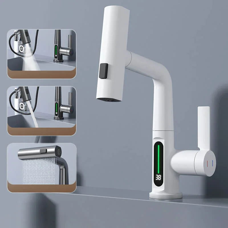 Temperature Display Modern Smart Faucet