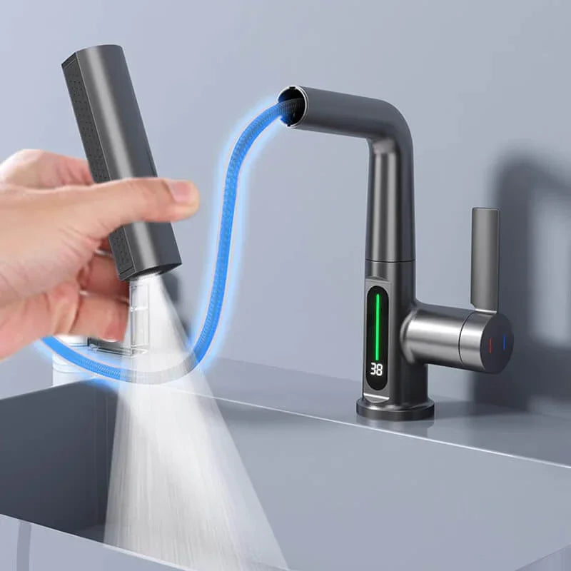 Temperature Display Modern Smart Faucet