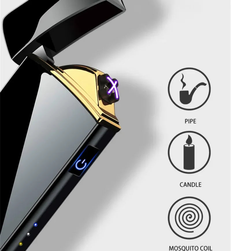 Flameless Plasma Electric Rechargeable Touch Screen Lighter