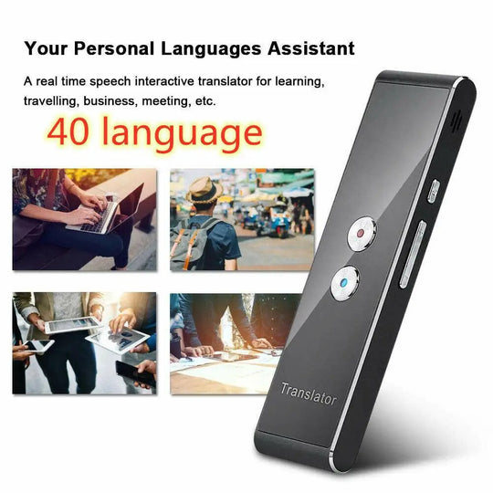 40 Languages Multi Smart Wireless Real Time Voice Translator