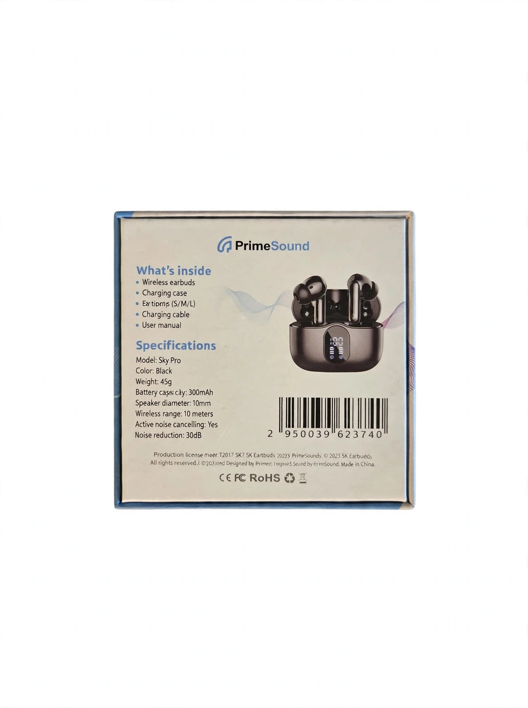 PrimeSound Wireless Bluetooth Headphones